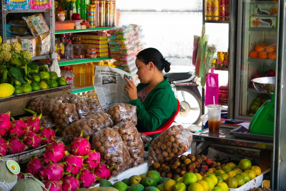 Kệ hàng khô